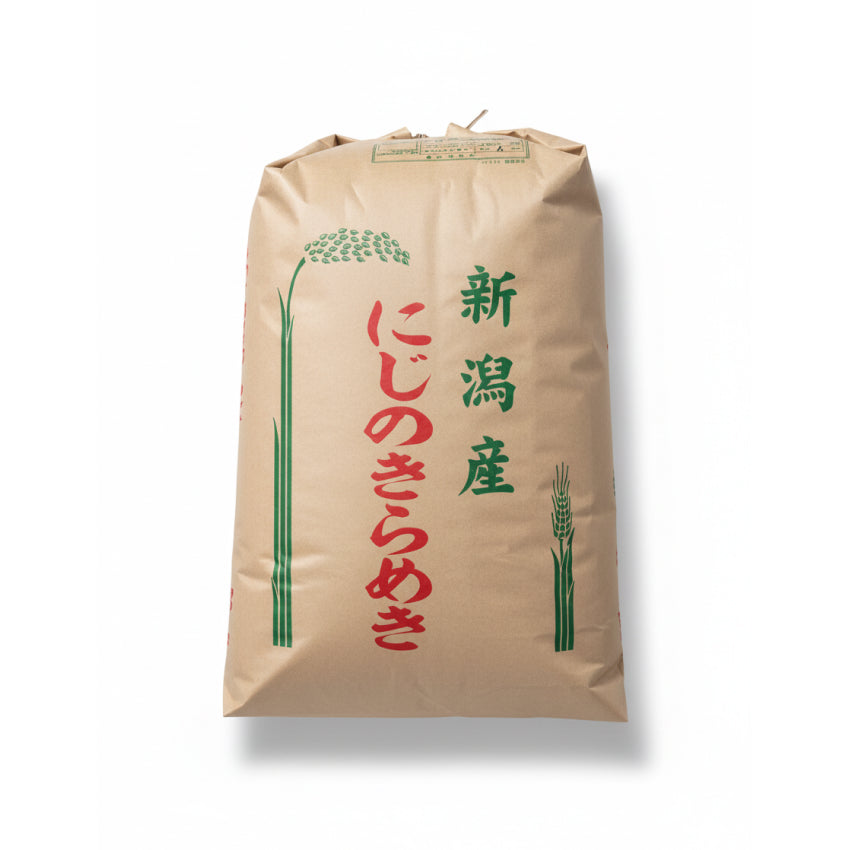 新潟産にじのきらめき 玄米 30kg 令和7年産 ｜お米通販