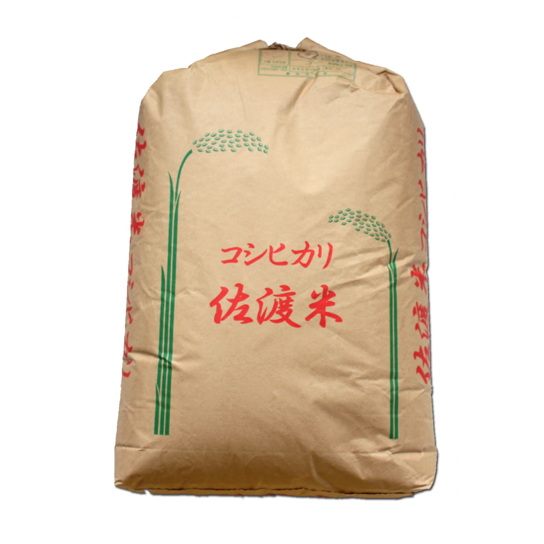 【令和4年産】新潟県佐渡産コシヒカリ　30kg