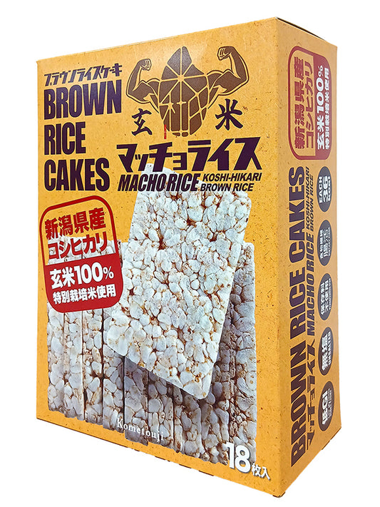 ブラウンライスケーキ マッチョライス 18枚入×2個
