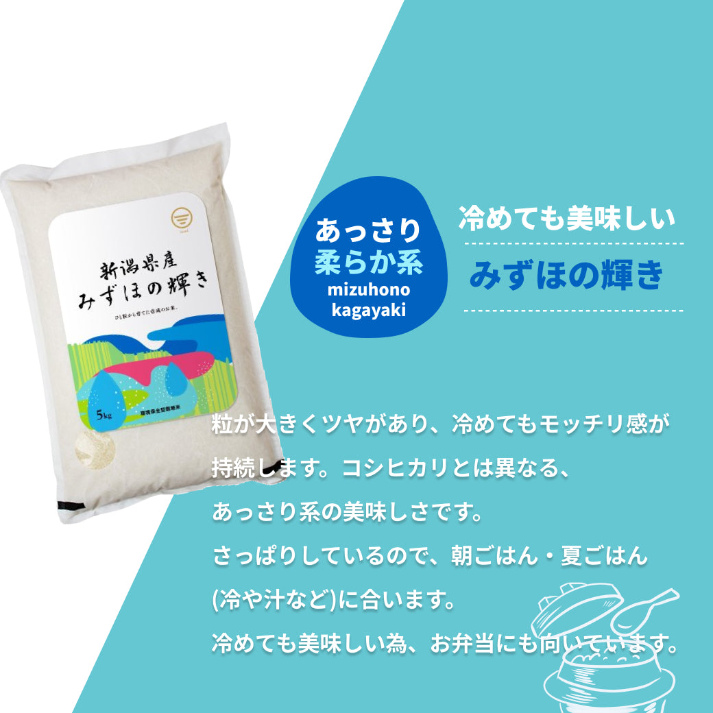 新潟産みずほの輝き 20kg (5kg×4袋) 美味しいお米通販【米杜氏】